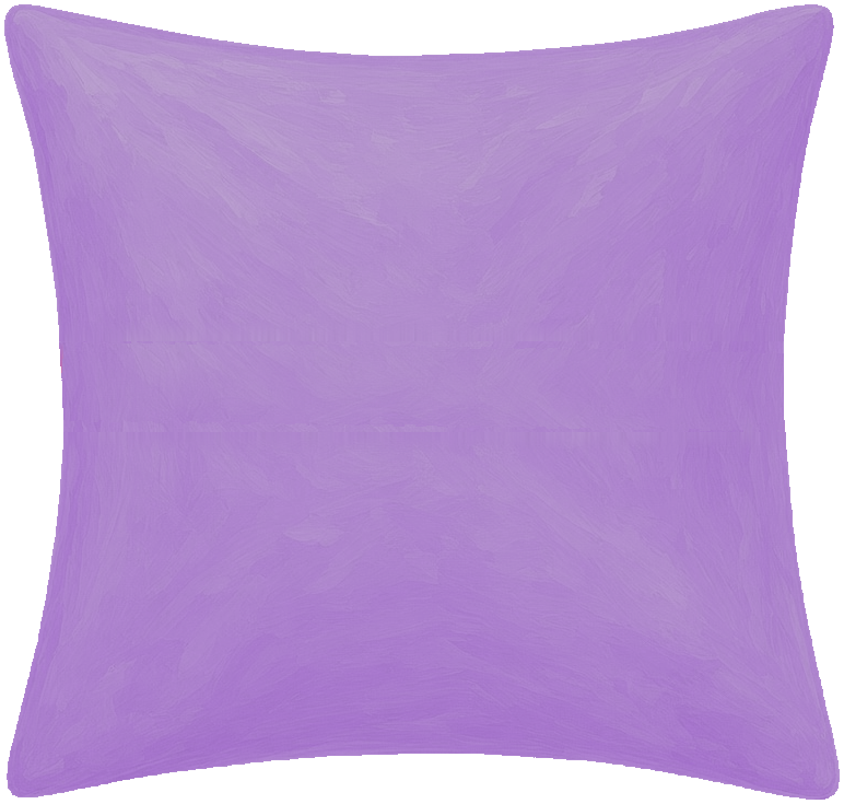 A purple cushion.